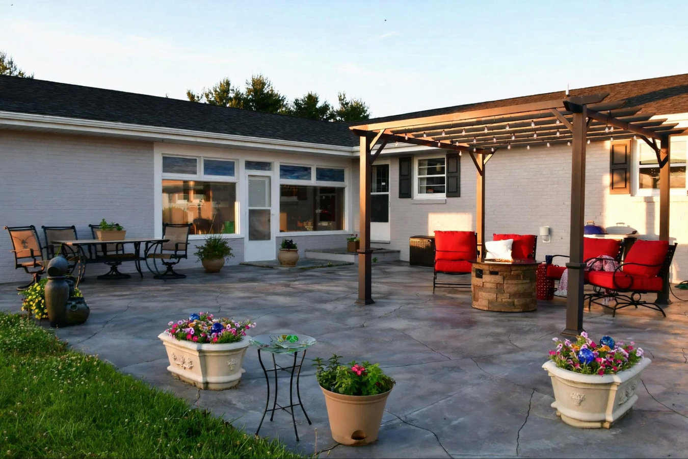 Concrete patio construction in Baldwin Park, CA